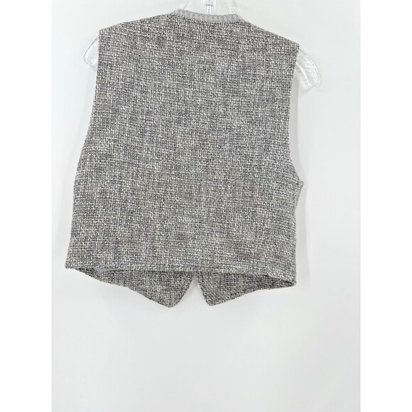 Gorgeous Vintage Howard Wolf Classic Tweed Sequined Vest 6 Matching Trousers 4 - Picture 6 of 16